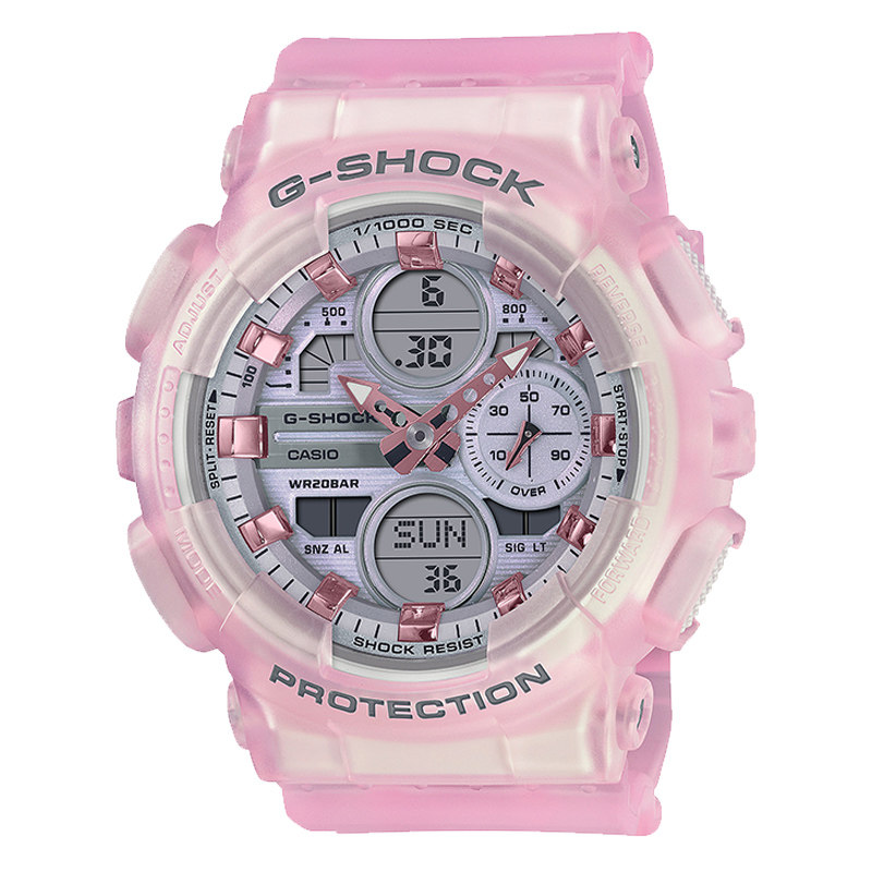 卡西欧手表女款gshock限量版国潮联名礼盒学生运动电子表GMA-S140