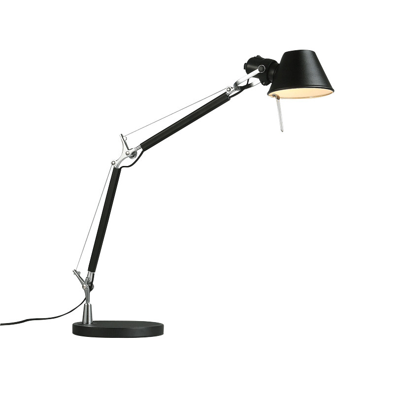 设计师摇臂伸缩长臂折叠白炽台灯