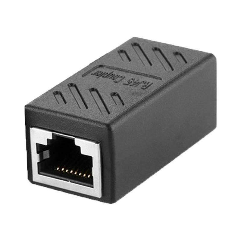 万兆 千兆RJ45网线连接器对接头双通头六类网络直通头网线延长器