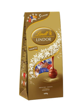 Lindt瑞士莲精选巧克力600g混合黑巧零食喜糖伴手礼元旦圣诞礼物