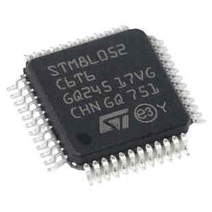 STM8L052C6T6超低功耗定时 8位微控制器CPU内核MCU全新原装ST意法