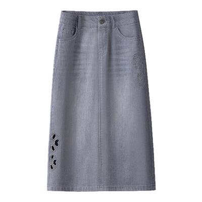 牛仔半身裙女2025夏季新款包臀裙
