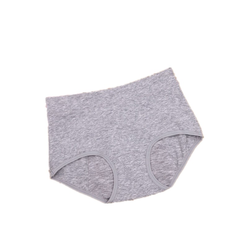 包邮盒装抗菌纯色棉质蝶安芬975莱卡中高腰女士平角内裤高弹舒适