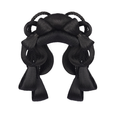 古风汉服明制蝴蝶结假发髻发包