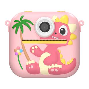 新款恐龙儿童相机可打印拍立得卡通单反照相机小朋友可爱玩具礼物