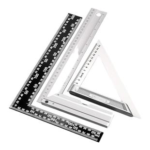 加厚不锈钢角尺90度活动直角尺多功能木工三角尺拐尺量角尺子大全