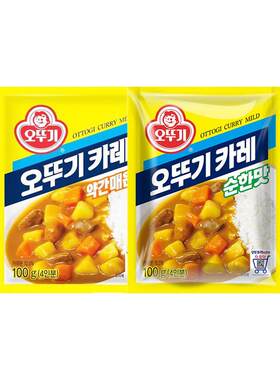 韩国不倒翁咖喱粉辣原味100g