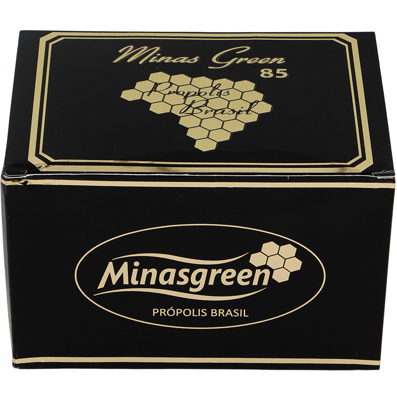 贝利美蜂胶 高端 巴西米纳斯Minasgreen85精华绿蜂胶软胶囊6瓶/盒