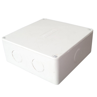 阻燃PVC明装过路盒中间盒分线箱过线盒 100*100 150*150 200 250