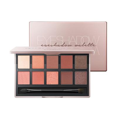 卡姿兰十色眼影综合盘大地色日常