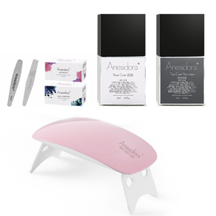 安妮丝指甲油胶贝壳珍宝2026夏季新款闪粉亮片美甲光疗胶免洗封层