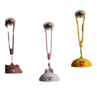 雷士照明linefriends小夜灯母婴喂奶护眼婴儿卧室宿舍充电挂绳灯