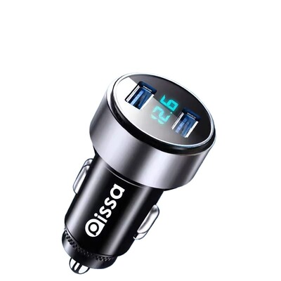 车载充电器超级快充车充手机点烟器一拖二转换插头快速插座汽车用