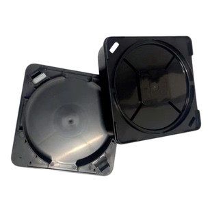 硅片盒6寸方型黑色防静电晶圆盒玻璃封装测试厂样品运输塑胶盒