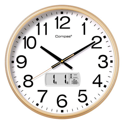 【品质推荐】康巴丝客厅挂钟