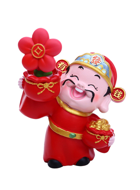 马年吉祥物财神盲盒摆件新年礼物