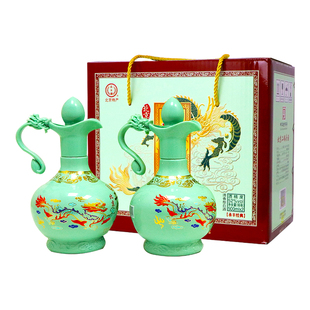 永丰牌北京二锅头青龙礼盒纯粮白酒清香型