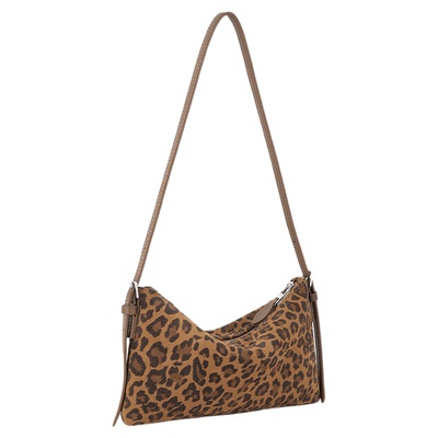 【秋冬新款】Oinny时髦超火精致豹纹包包腋下斜挎真皮女包8850