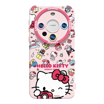 莓莓三丽鸥适用华为mate80Promax手机壳液态硅胶mate60pro保护套mt70pro高级感可爱40软外壳全包新款创意超薄