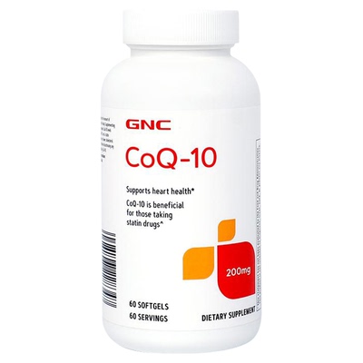GNC健安喜辅酶Q10软胶囊200mg