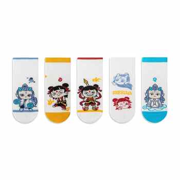 男童袜子春秋款棉袜青少年运动儿童女秋冬季防臭中大童中筒防臭袜实付5.9元到手包邮