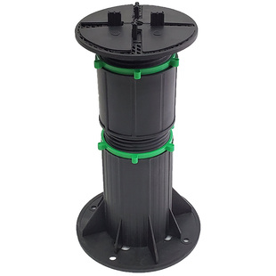 万能支撑器水景喷泉池石材可调节高矮承重强防腐木塑伸缩架空龙骨