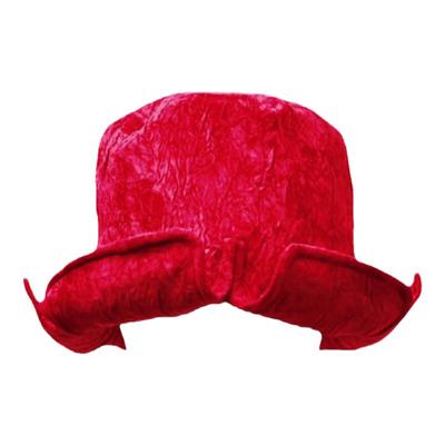 徐娇同款复古红色花瓣造型渔夫帽