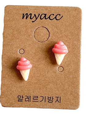 韩国进口饰品儿童磁吸耳夹卡通
