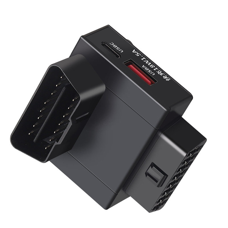 OBD2一分二延长线扩展线断电款
