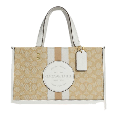 COACH老花单肩斜跨手提托特包