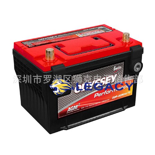 Odyssey奥德赛电池ODPAGM48H6L34872012V85AH游艇船舶
