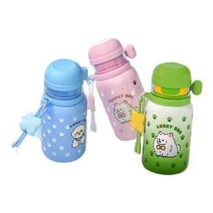 【吉时特卖】波乐派儿童保温杯可爱卡通一盖双饮口学生防摔水杯