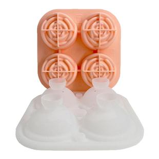 玫瑰玫瑰花冰块冰球冰格模具硅胶制冰家用神器威士忌网红