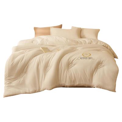 大豆纤维学生宿舍四季通用被子