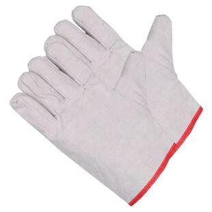 加厚复合帆布劳保手套透气吸汗耐用焊工电焊搬运工作机械防护手套