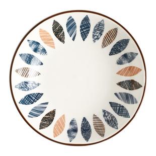 釉下彩日式5英寸吐骨头碟小碟子蘸料碟家用调料碗菜碟陶瓷垃圾盘