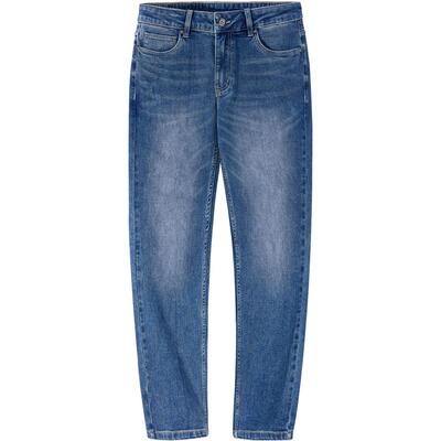 骆驼男装百搭新款复古棉感牛仔裤男休闲直筒弹力修身显瘦长裤子秋