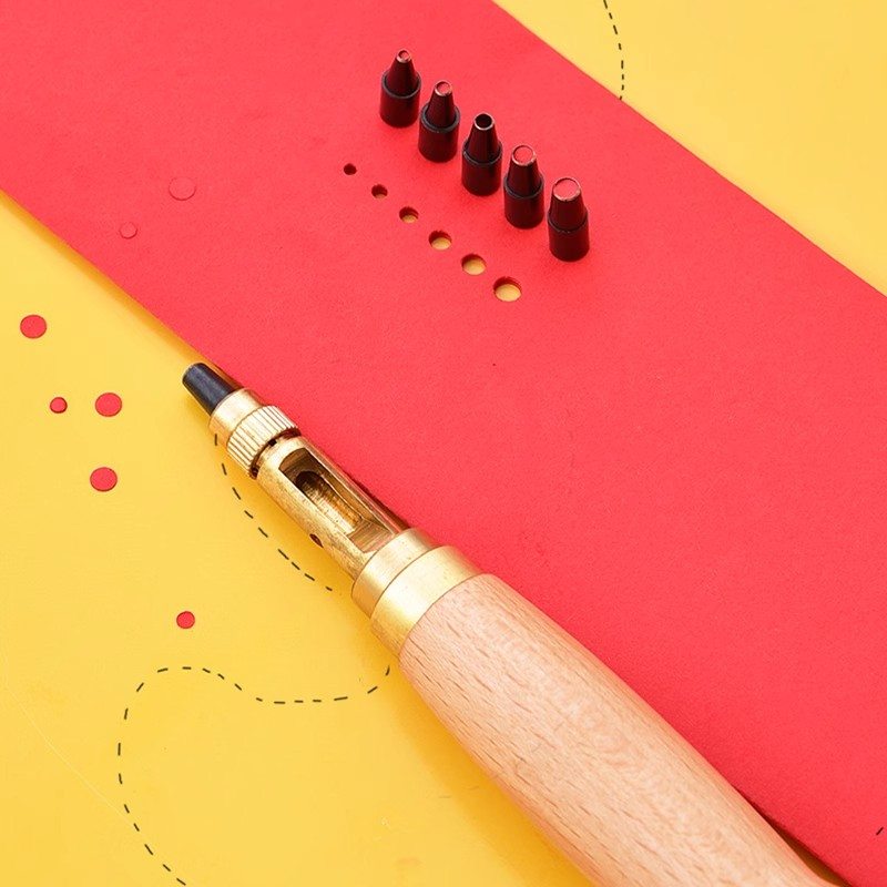 手工剪纸专用自动打孔器套装窗花刻纸打孔工具辅助神器升级款包邮