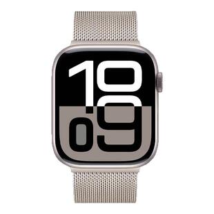 第一卫适用苹果手表s11磁吸表带10米兰尼斯iWatch9金属表链applewatchs8/7/6/5新款腕带透气ultra3男女夏高级