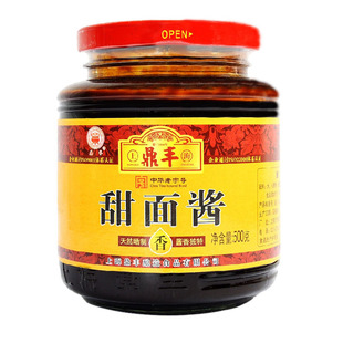 上海鼎丰甜面酱500g炸酱面煎饼果子手抓饼蘸酱北京烤鸭酱京酱肉丝