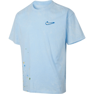 nike耐克秋季男子TEE M90 PAINT运动休闲短袖T恤锐力HV1672-441