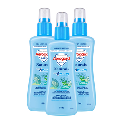 Aerogard澳乐家驱蚊液175ml×3
