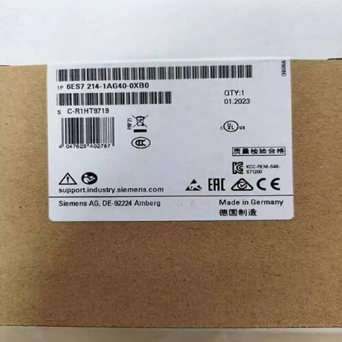 议价6ES7214-1BG40-0XB0西门子1200CPU模块6ES7 214-1BG40-0XB0现