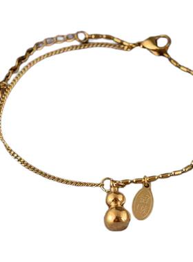 手链女款2026新款葫芦吊坠手饰