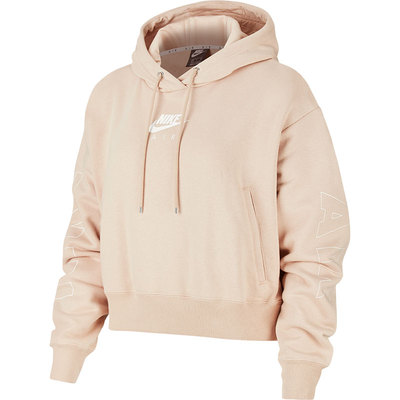 Nike/耐克正品女子短款针织连帽运动卫衣套头衫 CJ3083-287