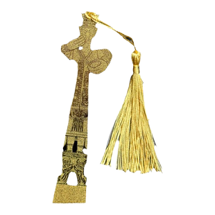 三星堆博物馆周边文创大立人金属书签创意纪念品送朋友礼物礼品