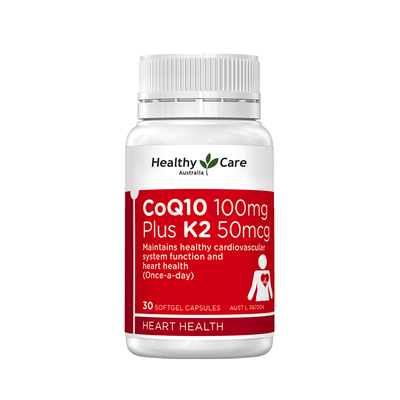 HealthyCare澳洲辅酶Q10维生素K2
