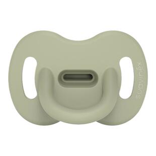 suavinex苏维妮硅胶安抚奶嘴一体式0-6月婴儿宝宝防胀气仿生母乳