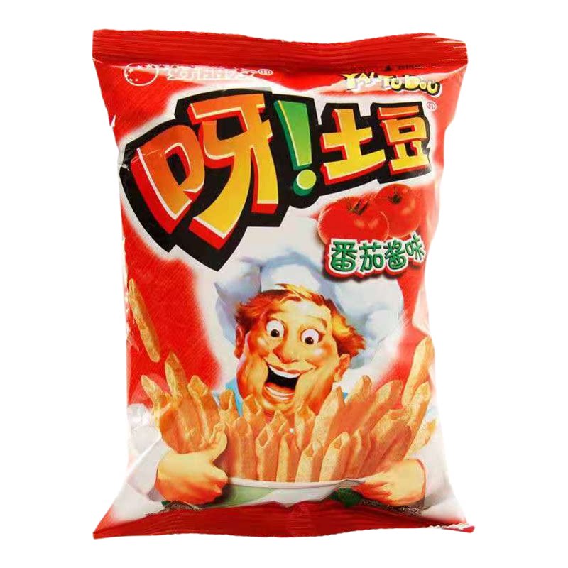 好丽友呀土豆40g休闲零食小吃薯条膨化休闲