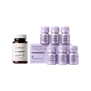 mesoestetic美斯蒂克亮白饮2.0内调美白口服内调1盒+双抗丸*1瓶